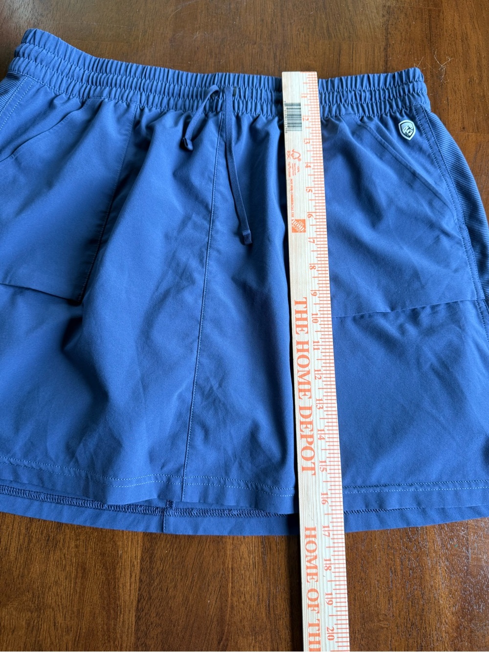 Kuhl Women’s Blue Purple Athletic Skort Skirt with Front Pockets Tennis, Large - Picture 4 of 9